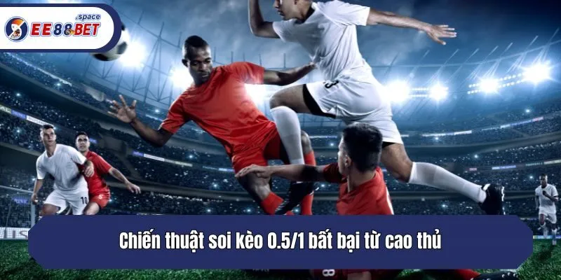 Chiến thuật soi kèo 0.5/1 bất bại từ cao thủ